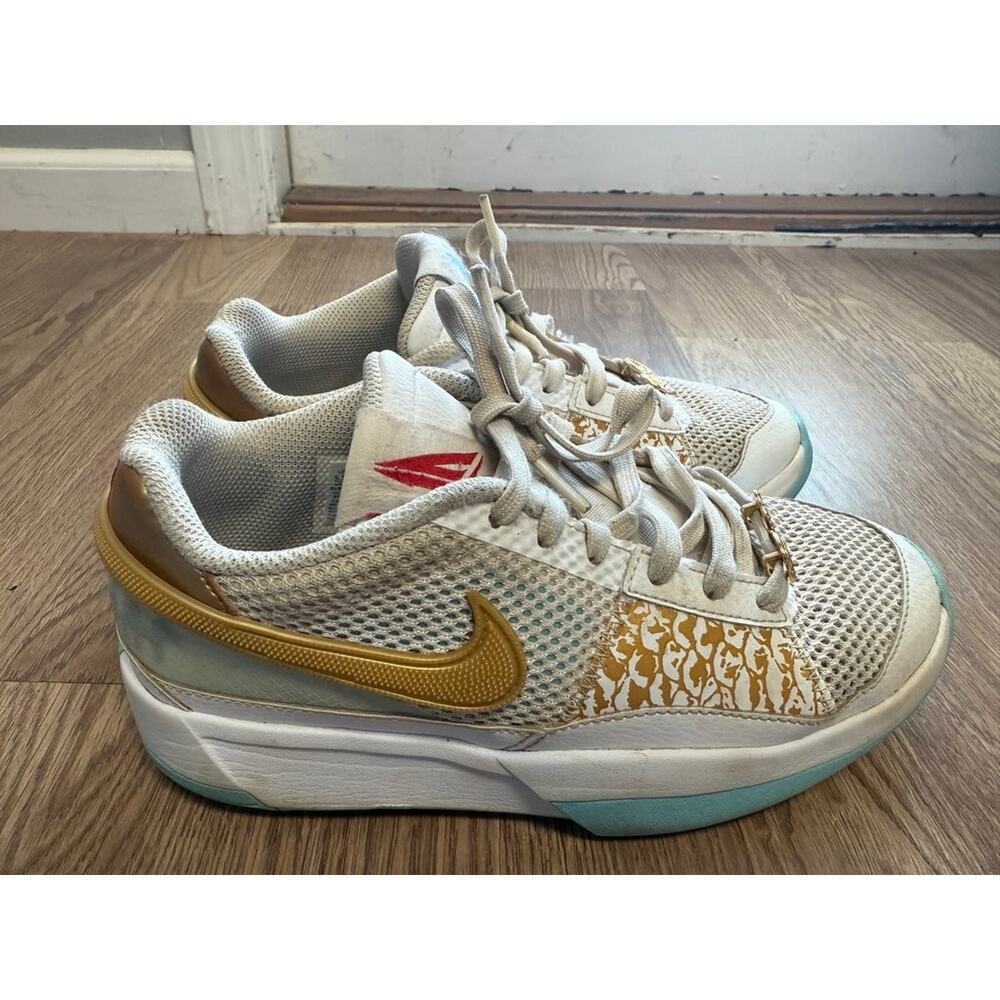 Nike Zoom Kobe 4 'Carpe Diem' Gold/White Basketball Sneakers